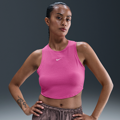 Nike Sportswear Chill Knit Women's Tight Cropped Mini-Rib